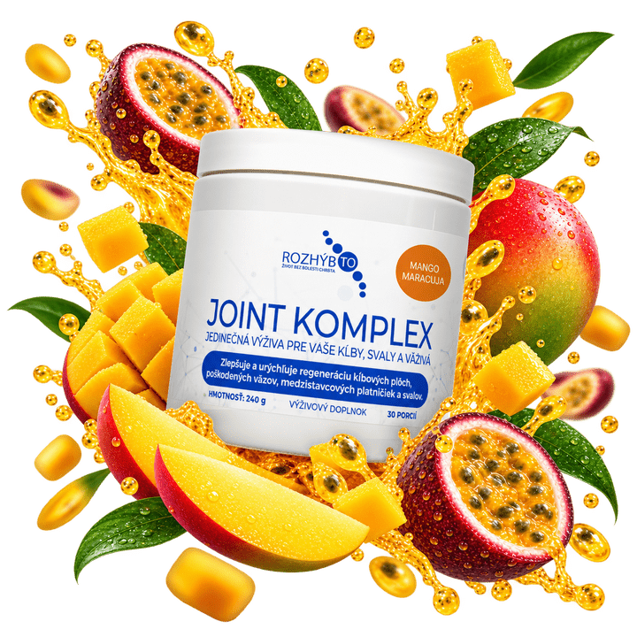 Joint komplex kĺbová výživa s kolagénom, príchuť mango a marakuja