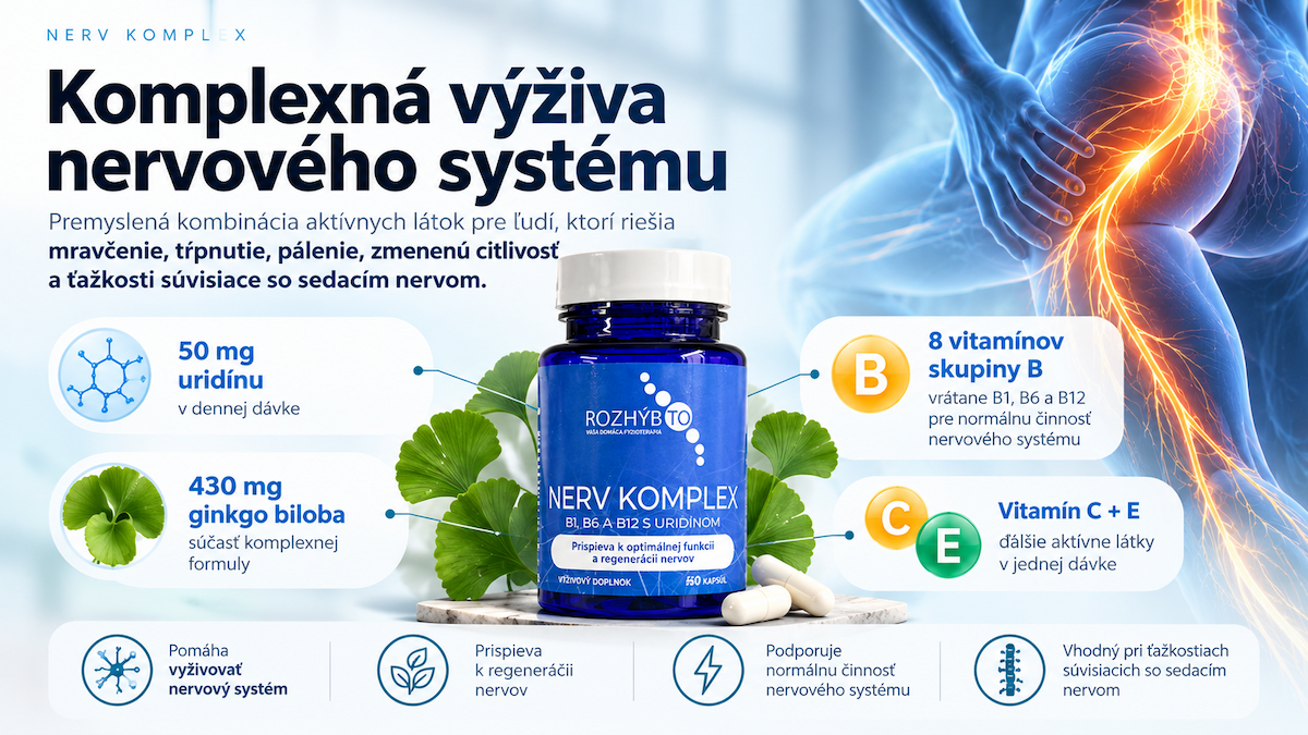 Nerv Komplex – komplexná výživa nervového systému